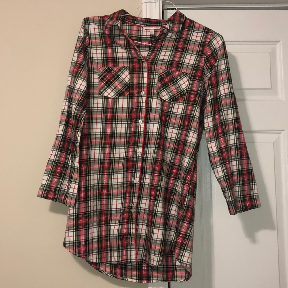 Victoria’s Secret Button-up Sleep Shirt